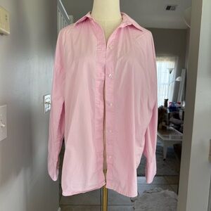 Women’s light pink 100% cotton shirt size small